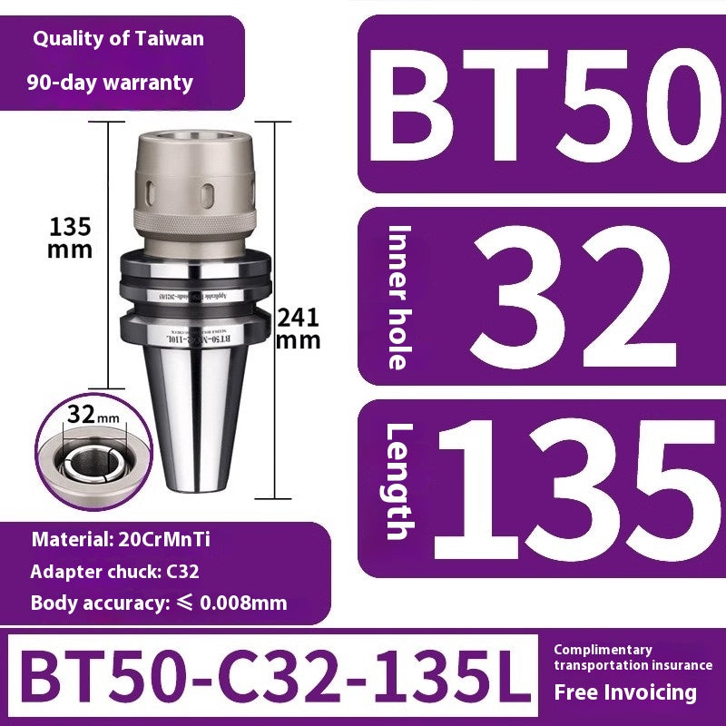 2096-CNC high-precision strong tool holder BT40 BT30 BT50 CNC machining center C32 chuck tool holder Shandong Denso Pricision Tools Co.,Ltd.